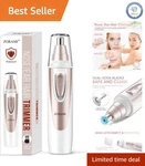 Compact Waterproof Hair Trimmer With Dual Blades - Perfect For Travel & Grooming. Fixed Price $28.45.