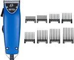 Oster Fast Feed Blue Soft Touch Clipper + 8 Guide Combs Pro Adjustable Limited. Fixed Price $89.99.