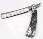 Dark Side Blades Straight Razor Grim Reaper & Skull Design DS016. Fixed Price $31.49.