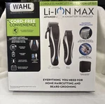Wahl Home Products Li-ion Max Rechargeable Cordless Clipper Haircutting Kit. Fixed Price $69.00.