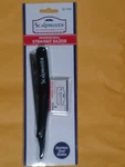 Scalpmaster Profesional Straight Razor With 5 Double Edge Stainless Steel Blade. Fixed Price $8.99.