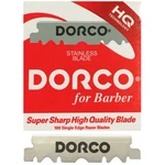 Barber Beauty Salon Dorco Single Edge Straight Folding Razor Half Blade 100 Pc. Fixed Price $12.99.