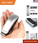 Compact Cordless Hair Trimmer With Stainless Steel Blades For Perfect Grooming. Fixed Price $29.99.