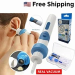 Safety Electric Cordless Vacuum Ear Cleaner Wax Remover Painless Cleaning Tool. Fixed Price $5.70.