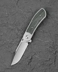 Bestech Knives Vestige Folding Knife 3.5" M-cut Steel Blade Titanium/micarta. Fixed Price $255.00.