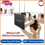 360 Viewing Angle Self Hair Cutting Mirror, Clear Anti-fog Hd, Glass,without Led. Fixed Price $30.92.