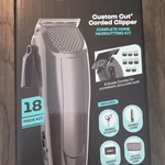 Conair Men HC430 Corded Hair Clipper 18-PIECE Kit W/ Case, Taper, Steel Blades. Fixed Price $19.99.