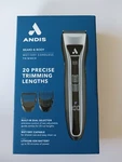 Andis Cordless Beard Trimmer, Lithium Ion T-blade Wbuilt In Dial. Fixed Price $40.00.
