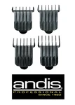 Andis 4P T-blade Attachment Guide Comb Set*fit D-7 D-8 Slimline PRO,D-3 T-edjer. Fixed Price $14.99.