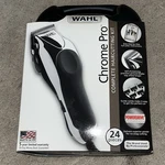 Wahl Usa Chrome Pro Corded Clipper Complete Haircutting Kit Silver Nib. Fixed Price $49.99.