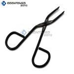 New Scissors Slanted Tip Eyebrow Tweezers Clamp Clipper Stainless Removal Tool. Fixed Price $11.05.