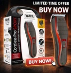 Wahl Rechargeable Cord/cordless Pro Sport Hair Clipper Women - 3023879. Fixed Price $29.99.