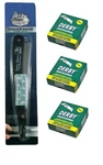 Premium Straight Edge Razor With 300 Derby Blades - Fast Shipping. Fixed Price $14.97.