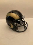 Los Angeles Rams Gold Horns Custom Riddell Throwback Pocket Pro Helmet. Fixed Price $38.75.