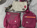 Lot Of 3 Haiku Crossbody Bags With Adjustable Straps Organized & Stylish. Fixed Price $48.45.