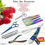 Barber Gifting Tools Hairdressing Shears, Razor Facial Manicure Grooming Kit. Fixed Price $49.99.