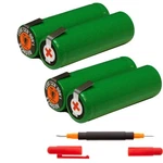 2X Exell EBR-21 Battery Compatible With Philips 965 Electric Razors. Fixed Price $29.95.