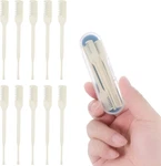 10-PACK Manual Nose Hair Trimmer, 360 Rotating Nasal Cutter With Ear Picke. Fixed Price $9.69.