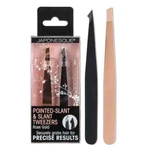 Japonesque Power Duo Slant Point Eyebrow Stainless. Fixed Price $8.50.