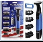 Barbasol Face & Body Single Blade Electric Shaver W/ 5 Cutting Combs Nib. Fixed Price $28.00.