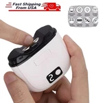 2 Speed Electric Nail Trimmer Automatic Safe For Kids Adults Led Light Usb. Fixed Price $12.34.