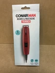 Conair Man Beard & Mustache Corded Stainless Steel Blade Trimmer Adjustable Comb. Fixed Price $25.00.