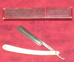 Vintage Carl Schmidt Straight Razor With Box. Fixed Price $19.99.