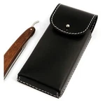 *store Liquidation* Timor Leather Straight Case Travel Pouch For 2 Razors. Fixed Price $14.29.