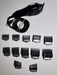 Wahl Pro Series Elite Hair Clipper Kit Heavy Duty Corded W/ Guards Case. Fixed Price $33.00.