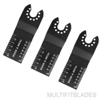 3 1-1/4" Universal Bi-metal Oscillating Blades Black & Decker, Matrix Tools. Fixed Price $15.95.