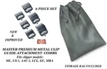 Andis Master Premium Metal 6 Pc Guide Comb Set*for AAC-1,US-1,LCL Clippers. Fixed Price $21.99.