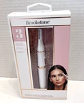 Brookstone Trimpro Women Eyebrow Trimmer Hair Remover Guards 3 Way Use. Fixed Price $10.98.