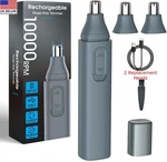 Ear And Nose Hair Trimmer With Led Indicator Usb Rechargeable Water Resistant. Fixed Price $11.55.