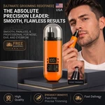 2IN1 Electric Nose Ear Hair Trimmer Portable Eyebrow Clipper For Men Tool. Fixed Price $11.99.