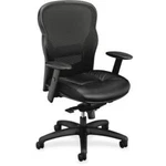 Basyx VL701SB11 Mesh High-back Chair Black Leather Seat. Fixed Price $581.45.