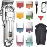 Surker Mens Clippers Cordless Trimmer Professional Haircut Kit Fo. Fixed Price $42.33.