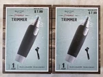 Lot Of 2 Buxton Personal Nose Hair Trimmer Battery-powered. Fixed Price $14.99.