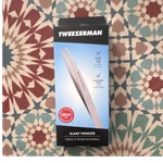 Tweezerman Slanted Tip Stainless Steel Pink 4. Fixed Price $11.00.