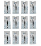 Lot Of 12 New Beauty 360 Deluxe Curved Tweezers, Slant Tip, Stainless Steel. Fixed Price $17.95.