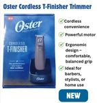 New Oster Cordless T-finisher Trimmer Professional Hair Clipper. Fixed Price $80.00.