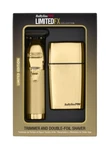 Babylisspro Limitedfx Collection Trimmer & Shaver Set Gold FXDUOFS2TG. Fixed Price $189.99.