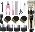 Dog Cat Pet Grooming Kit Rechargeable Cordless Electric Hair Clipper Trimmer Set. Fixed Price $9.99.
