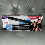 Red By Kiss Titanium Styler Flat Iron Open Box Amazing Discount Wow!. Fixed Price $24.99.