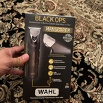 Wahl 3024864 Manscaper Black Ops Rechargeable Trimmer For Men, Waterproof, 4X. Fixed Price $59.22.