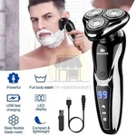 Electric Shaver Beard Shaving Men Wet/dry Trimmer Rotary Razor Usb Rechargeable. Fixed Price $12.95.