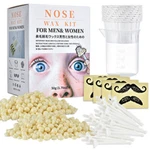 Nose Hair Removal Kit Painless And Easy Mens Beard Remove Waxing Set. Fixed Price $11.45.