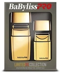 Babyliss Pro Limitedfx Single & Double Foil Shaver Set Gold - FXFSHOLPK2GB. Fixed Price $279.99.
