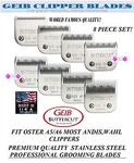 Geib Buttercut Stainless Steel 8PC Groomer Blade Set*fit Most Wahl,laube Clipper. Fixed Price $299.99.