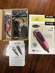New Andis Plus Hair Professional Clipper Sonic+ High-speed Red Adjustable. Fixed Price $79.99.