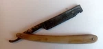 Vintage Antique C.m. Harris Scranton Pa Blue Steel Straight Razor Knife - Rough. Fixed Price $8.68.